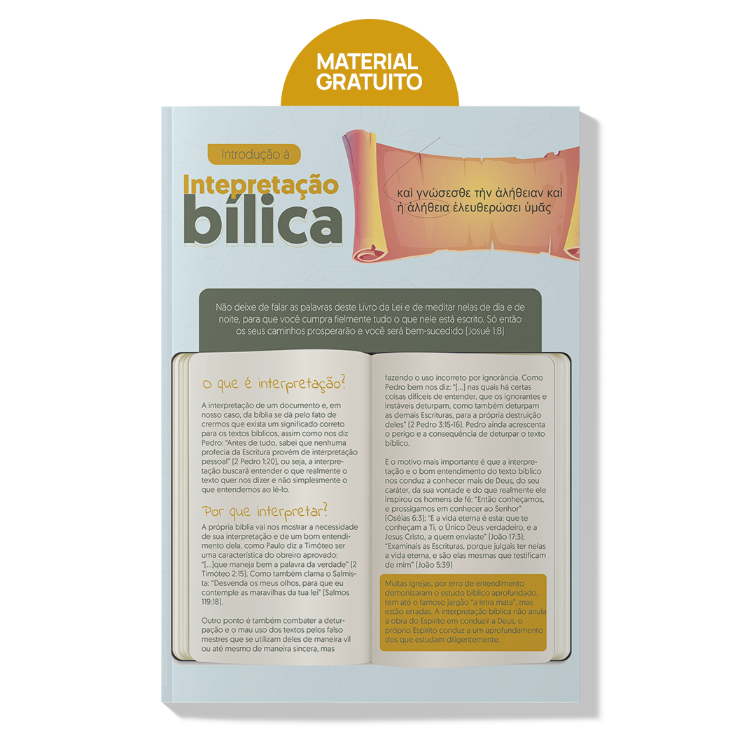 Introdução à Interpretação Bíblica: Infográfico
